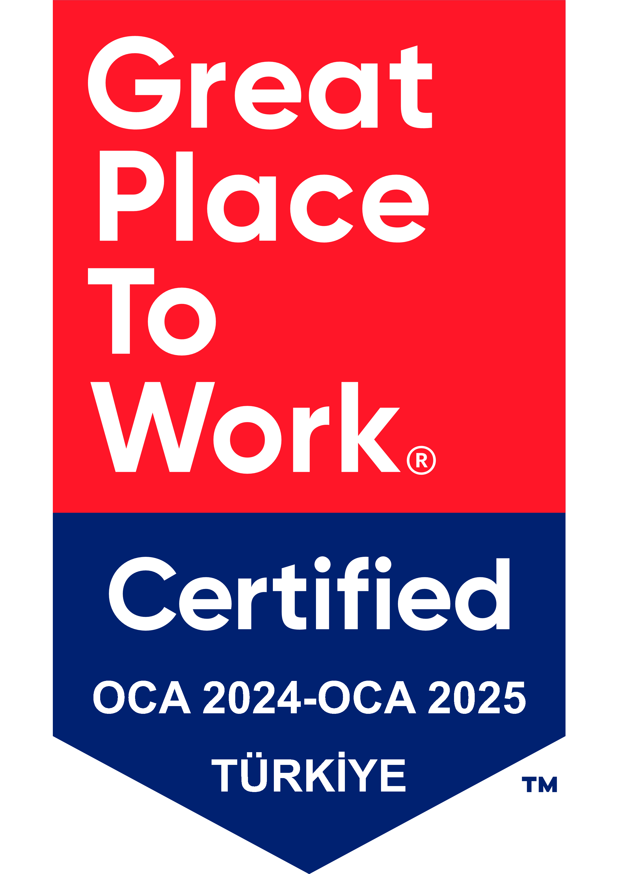 Great Place To Work-Certified™ Ocak 2024